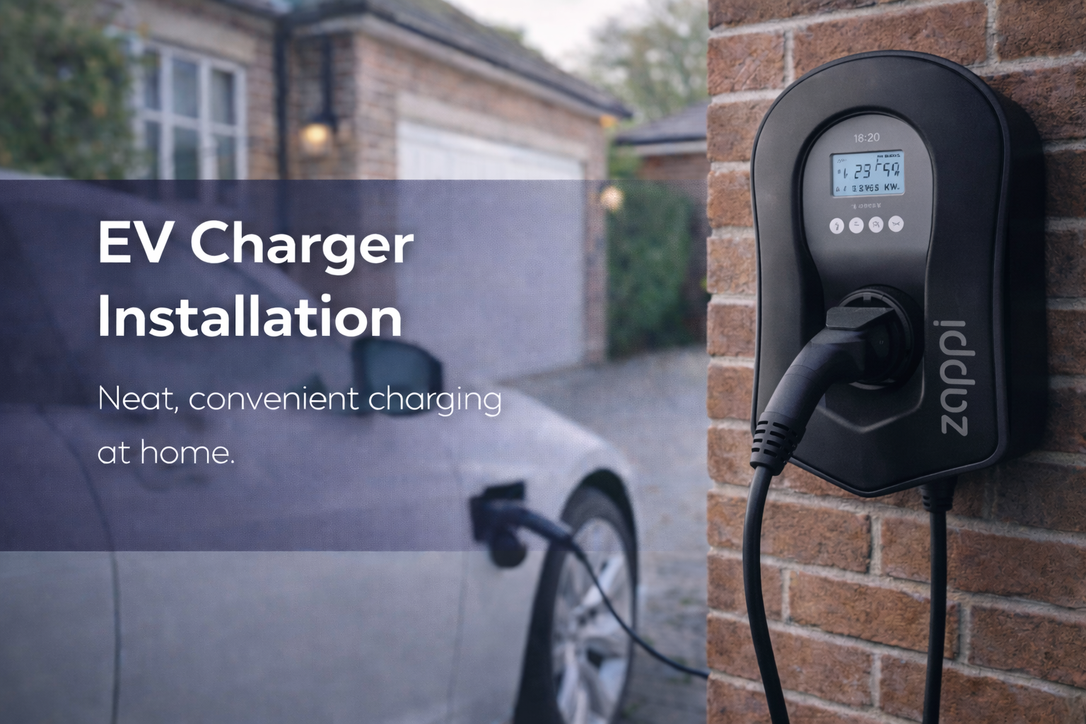 Electrical installation work for EV charging