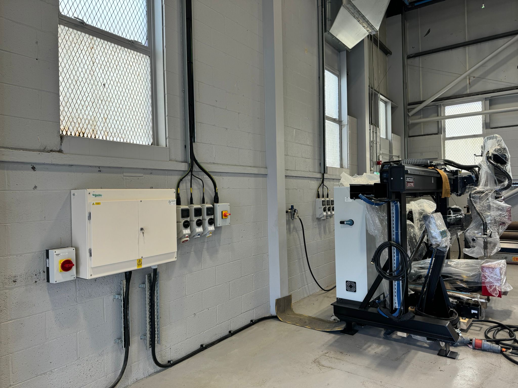 Industrial installation for Hartlepool College