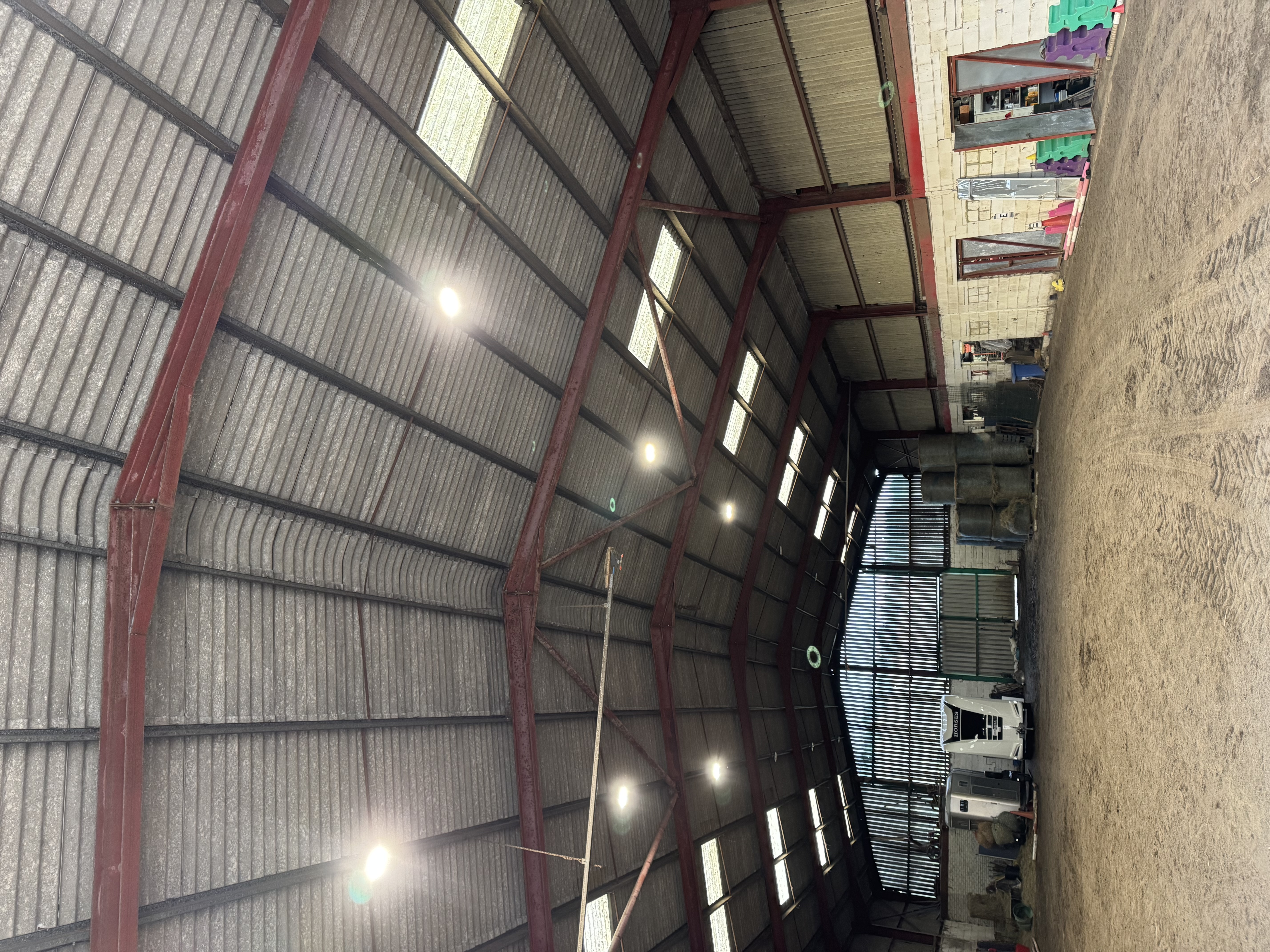 Farm lighting installation